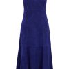 blue dress