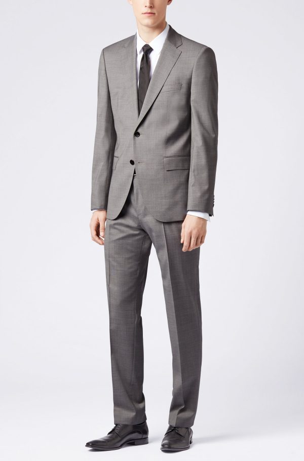 Wool Suit Slim Fit - Image 4