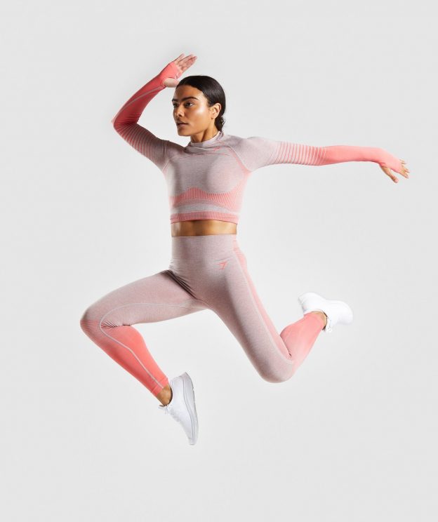 Long Sleeve Crop Top - Image 2