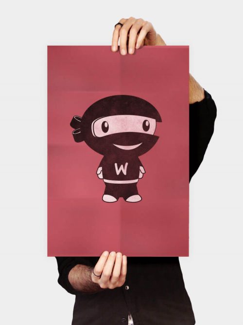 Red Ninja Poster