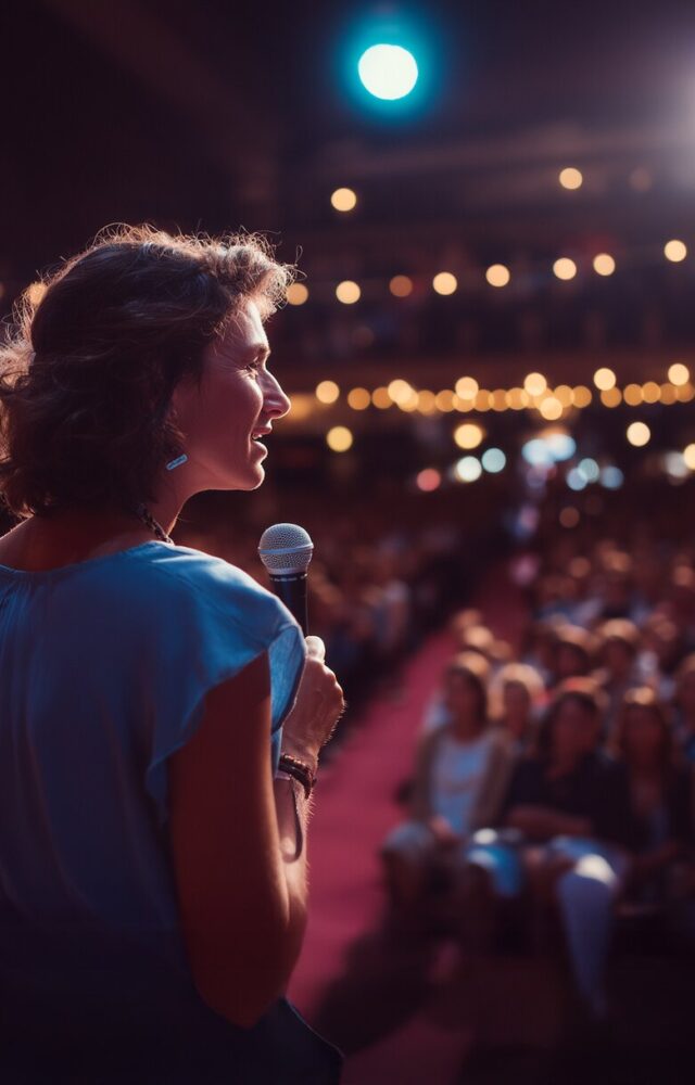 Speaker on Stage