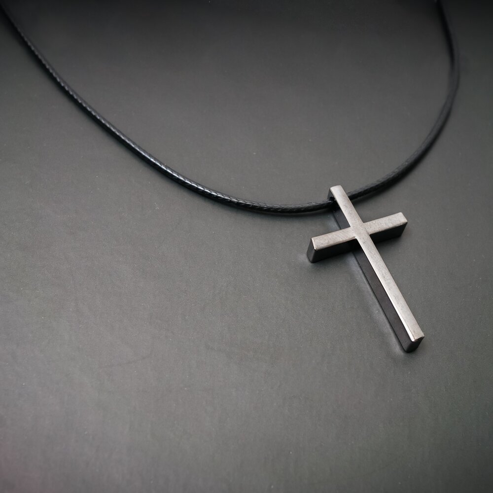 Cross Necklace - Sterling Silver