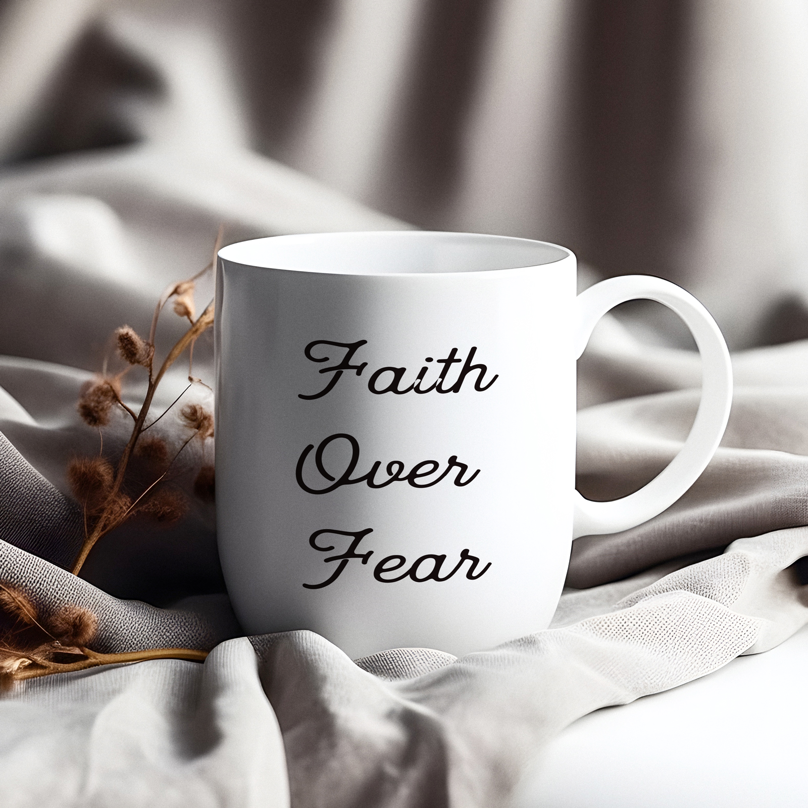 Coffee Mug - Faith Over Fear