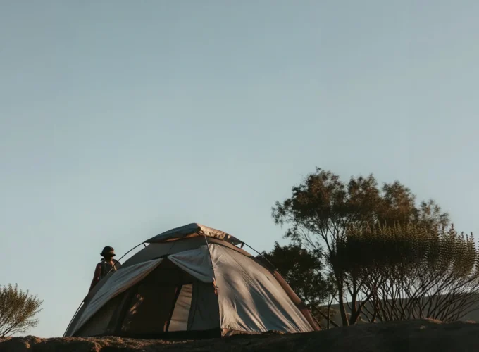 Camping Serenity Scene