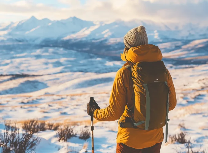 Snowy Landscape Explorer
