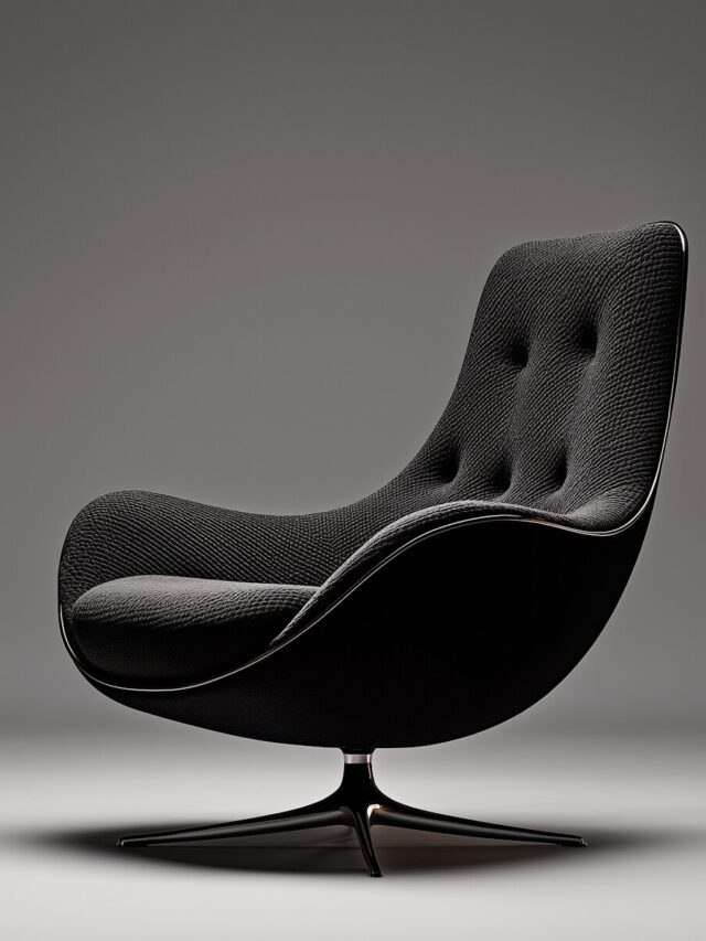 Charcoal Swivel Chair