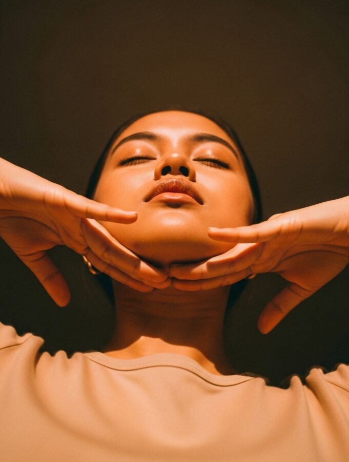 Serene Portrait Close-Up (1)