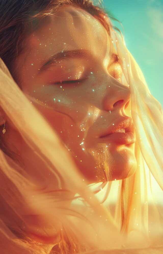 Serene Portrait in Ethereal Light