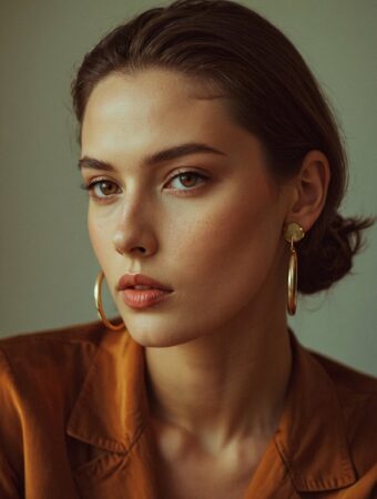 Serene Woman Portrait