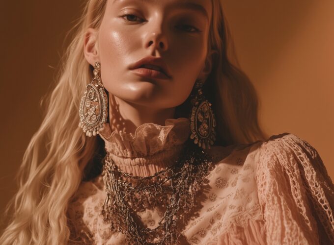 Vintage Elegance Portrait